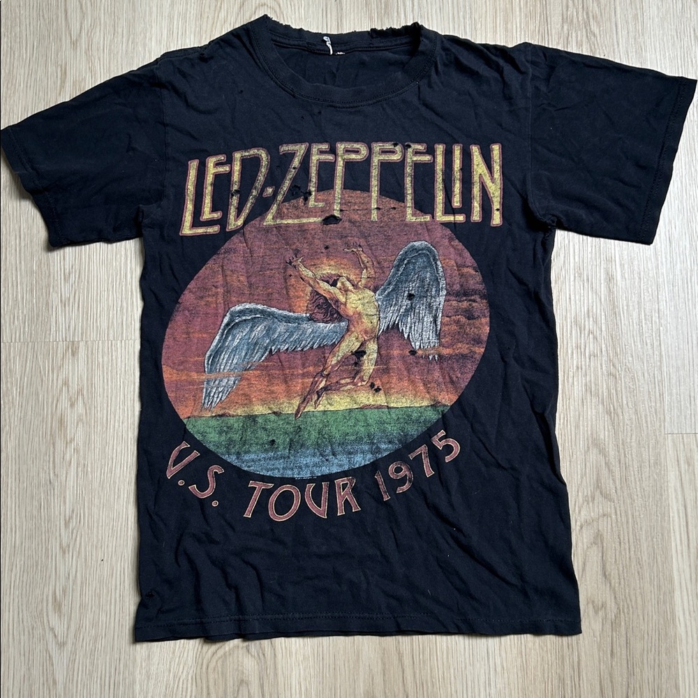 Vintage Led Zeppelin 1975 Tour T-Shirt